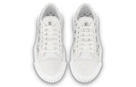 (WMNS) LOUIS VUITTON LV Squad Sneakers 'White with Crystal Monogram' 1A9RZ8