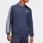 adidas 3-Stripes Sweatshirt 'Blue White' DU0484