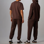 adidas x Pharrell Humanrace Small Logo Sweatpants 'Brown' HG1403