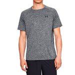 Men's Under Armour Tech 2.0 Training Sports Quick Dry Loose Short Sleeve Gray 1326413-002