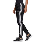 (WMNS) adidas W E 3s Pant Tri Slim Fit Bundle Feet Knit Sports Pants/Trousers/Joggers Black DP2382