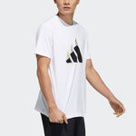 adidas Unisex More Od Gfx T Printing Sports Round-neck White GN7321