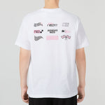 Men's adidas neo Minimalistic Alphabet Logo Printing Athleisure Casual Sports Round Neck Short Sleeve White T-Shirt HN4741