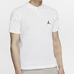 Air Jordan Jumpman Sports Short Sleeve Polo Shirt 'White' CJ4705-100