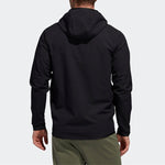 adidas Fl Dwr Cw Hdy Casual hooded track Jacket Black FM1872