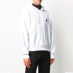 Off-White Pullovers Long Sleeve Cotton Logo Sweatshirt OMBB037F20FLE0020110