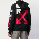 Men's Off-White Printing Loose Fit Black OMBB034S190030061020