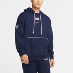 Men's Nike Casual Sports Large Logo Pullover Navy Blue DA0109-419