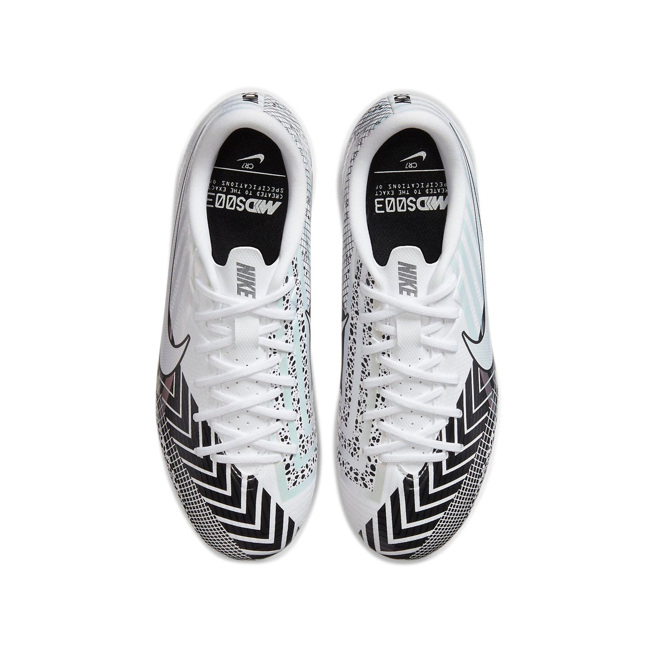 (GS) Nike JR Vapor 13 Academy MDS AG Soccer Shoes K White CK0130-110