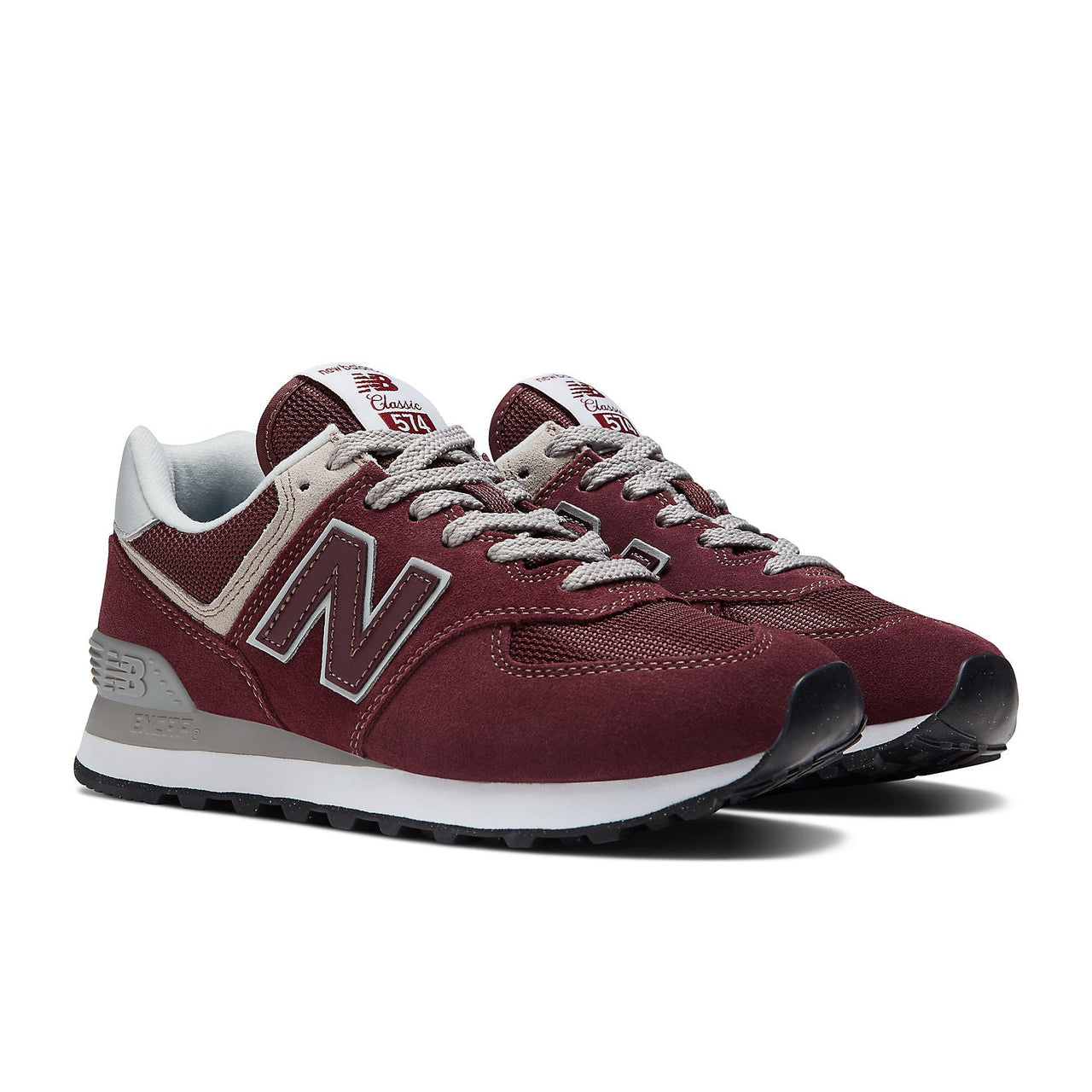 (WMNS) New Balance 574 'Burgundy White' WL574EVM