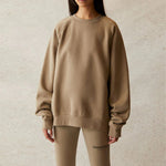 Fear of God Essentials SS21 Pull-Over Crewneck Moss FOG-SS21-580
