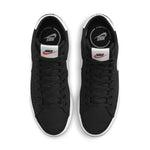 (WMNS) Nike Court Legacy Canvas Mid 'Black White Orange' DD0161-001