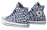 Converse Chuck Taylor All Star High 'Navy Wordmark' 163952C