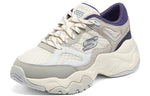 (WMNS) Skechers DLites 3.0 'Gray Navy Blue' 12958-GYNV