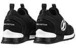 (WMNS) LOUIS VUITTON Run Away Sneakers 'Black with White Logo' 1A9ER3