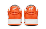 A BATHING APE Bape Sta Low 'Orange White' 1H70-191-001-WO