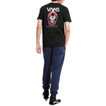 Men's Vans Skeleton Printing Short Sleeve Black VN0A4MLVBLK