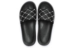 (WMNS) FILA FUSION Como Slippers 'Black White' T12W227510FBS