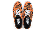 Vans Unisex Authentic Low-Top Sneakers Black/Orange VN0A5KRDORA