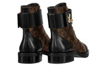 (WMNS) LOUIS VUITTON Wonderland Flat Ranger Boots 'Brown Monogram' 1AAV5W