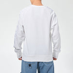 Nike Sportswear Swoosh Casual Sports Crew-neck Long Sleeve 'White' DA0087-100