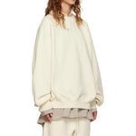 (WMNS) Fear of God Essentials FW22 Crewneck Sweatshirt 'Off-White' FOGE-FW22-367