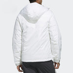 adidas Waterproof Outdoor Sports Woven Warm Down Jacket Men White EH3994