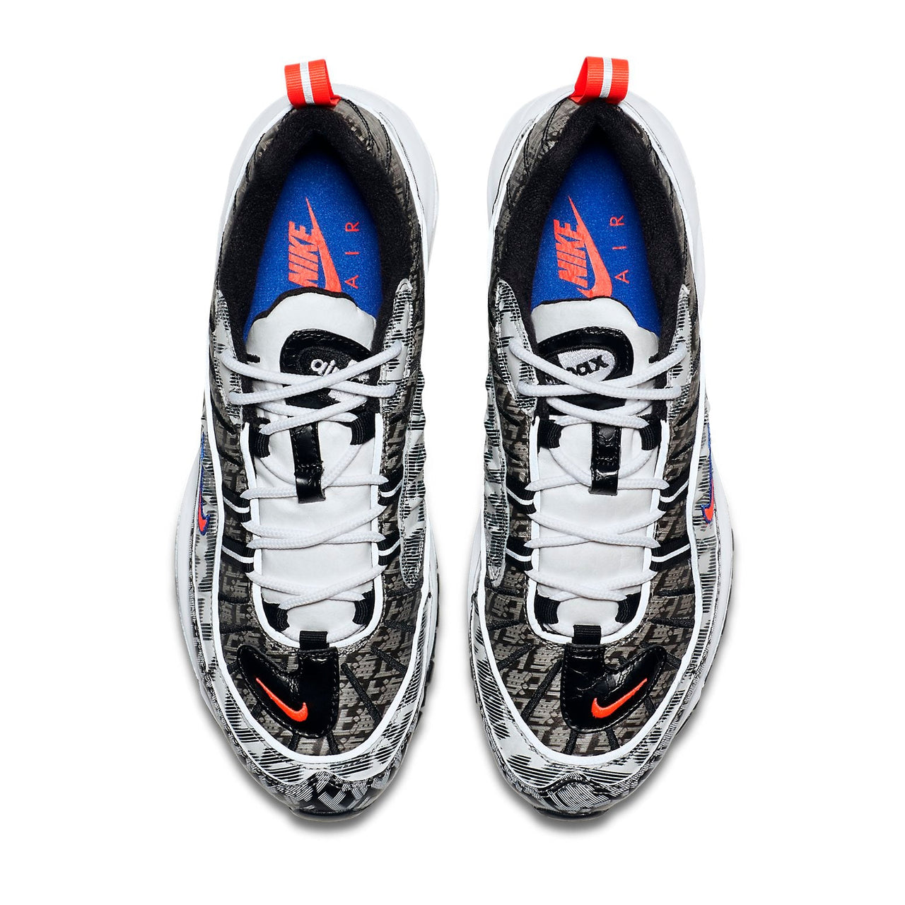(WMNS) Nike Air Max 98 - Shanghai Marathon (China Exclusive) 'Black White Grey' BV6956-106