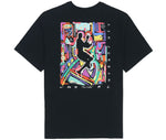 Air Jordan Brand Multi-Color Logo Printing Round Neck Short Sleeve Black DM3079-010