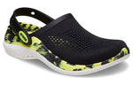 Crocs LiteRide 2.0 Clog 'Black Neon Yellow' 207634-02K
