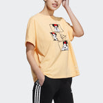 (WMNS) adidas neo x Disney Crossover Mf Tee 1 Cartoon Printing Loose Sports Short Sleeve HF0471
