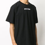 Off-White Pattern Printing Short Sleeve Black OMAA038E20JER0011001