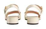 (WMNS) Gucci Horsebit Sandals 655413-BKO00-9022