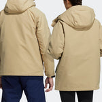 adidas 3in1 Dwn Jkt 3 In 1 Stay Warm Hooded Down Jacket Light Khaki H20771