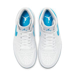 (WMNS) Air Jordan 1 Mid 'UNC' BQ6472-114