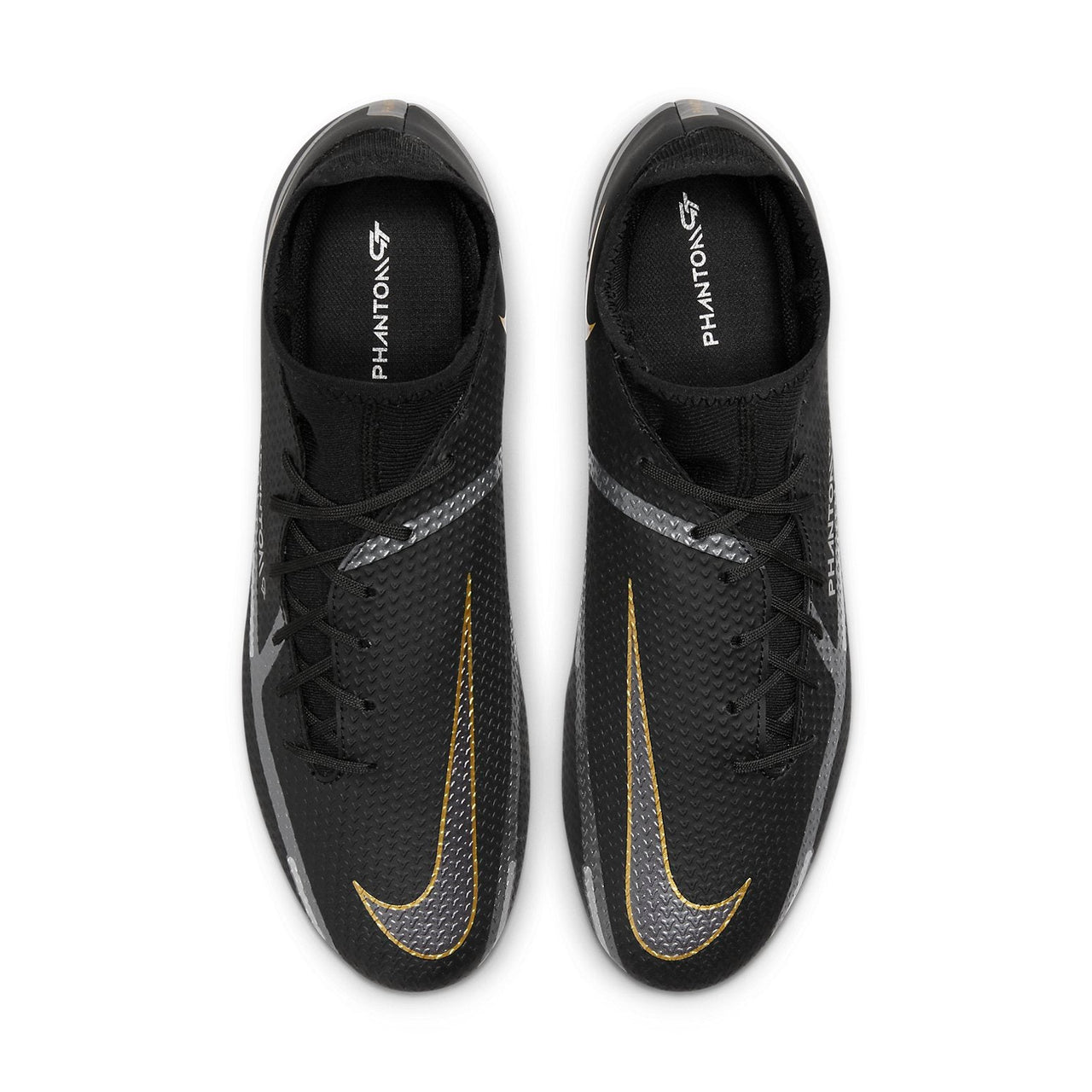 Nike Phantom GT2 Academy DF MG 'Black Metallic Gold' DC0797-007