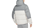 Nike hooded puffer jacket 'Grey White' DV1132-084