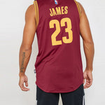 adidas SW Cleveland Cavaliers LeBron James Jersey 'Red Yellow' A61199