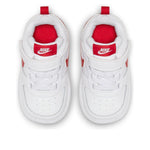 (TD) Nike Court Borough Low 2 White/Red BQ5453-103