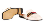 (WMNS) Gucci Casual Shoe 'White Red' 423694-DKHC0-9061