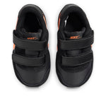 (TD) Nike MD Valiant Low-Top Running Shoes Black/Orange CN8560-018