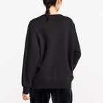 (WMNS) Nike Sportswear Embroidered Small Logo Fleece Lined Stay Warm Round Neck Pullover Hoodie Black CI9993-010