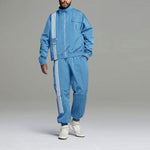 adidas originals Ivp Nyl Pn 4all Athleisure Casual Sports Stripe Bundle Feet Long Pants Couple Style Blue H33308