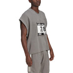 adidas originals Blue Version Detachable Solid Color Athleisure Casual Sports V neck Vest Gray HC3826