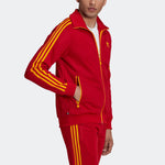 adidas originals Fb Nations Tt Logo Jacket Asia Sizing 'Red' HK7407