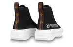 (WMNS) LOUIS VUITTON Squad Platform Ankle Sneakers 'Black' 1A96EU