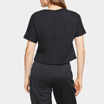 (WMNS) Nike Sportswear Swoosh Logo Casual Short T-Shirt 'Black' CJ3765-010
