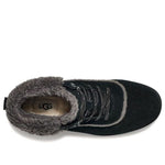 (WMNS) UGG Bodie Fur Lace Boot 'Black' 1153472-BLK