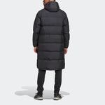 adidas 3-Stripes Long Down Parka 'Black' GK0664