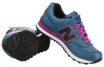 (WMNS) New Balance 574 Series Sneakers 'Blue Rose Red' WL574MBR